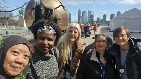 Neighborhood Women at the Conference for the Status of Women 67 at UN